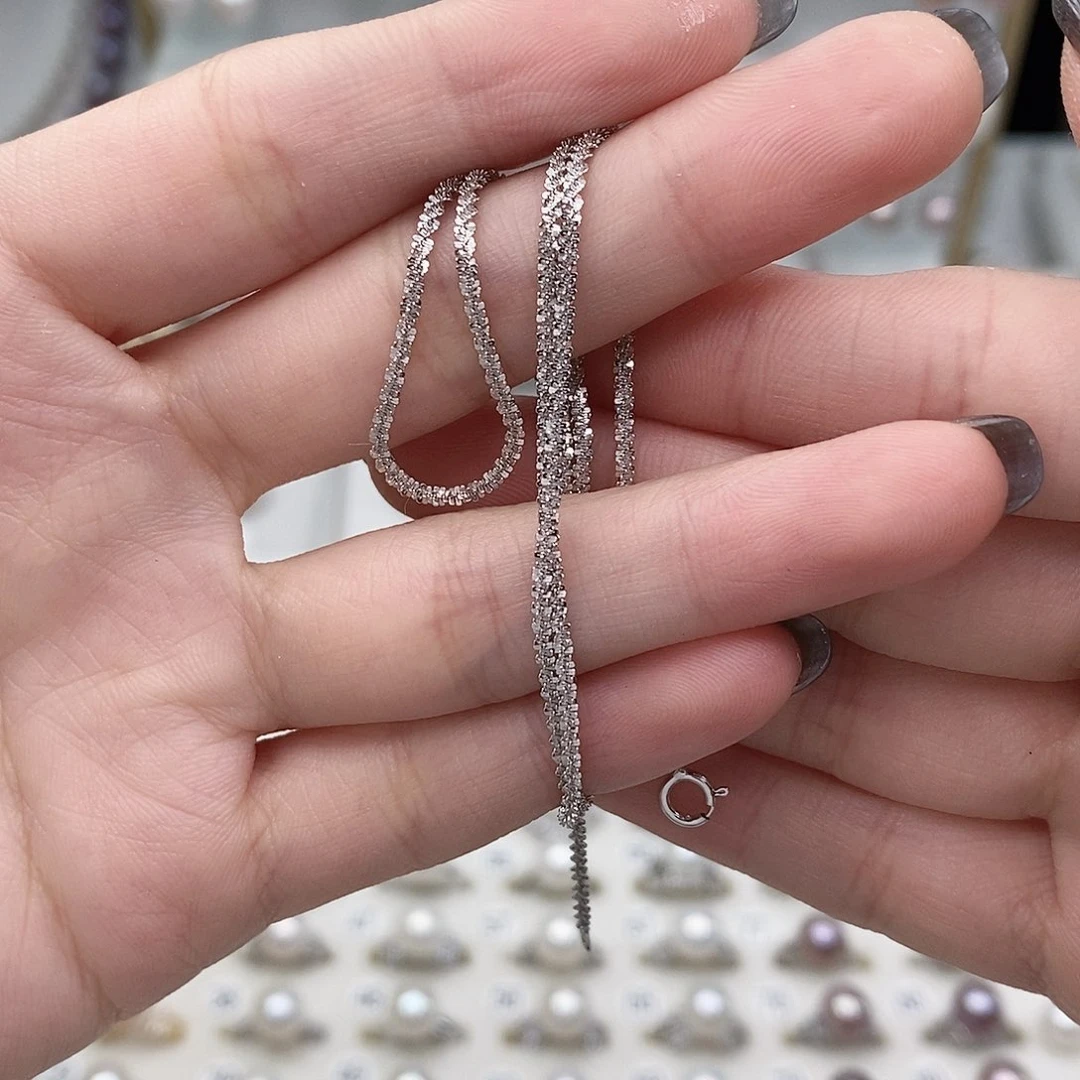 淡水珍珠银S925镶嵌戒指