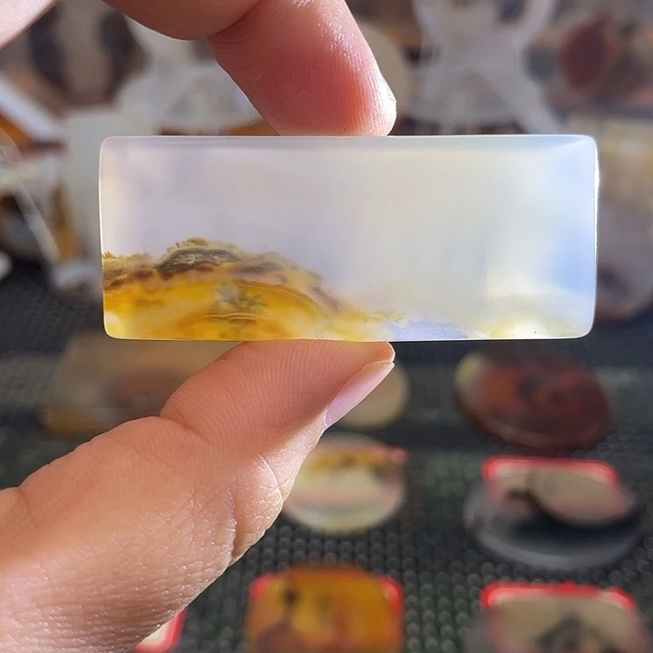 玛瑙/玉髓合金颈饰