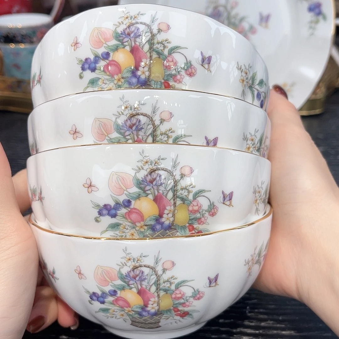 骨瓷饭碗4个//////：//：/