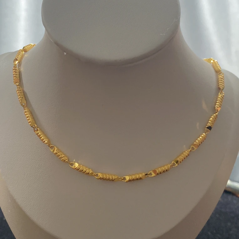 zls007 水贝镀18K真金首饰百搭【矿金手作】饰品，金店同款