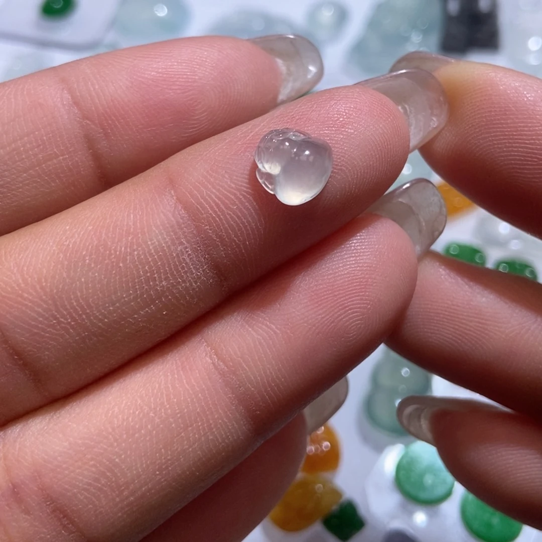 未镶嵌定制翡翠翡翠7.6/7.6/3.8