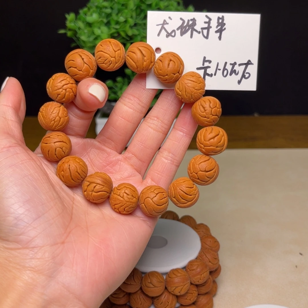 吊坠桃核秦陵野生龙纹桃核