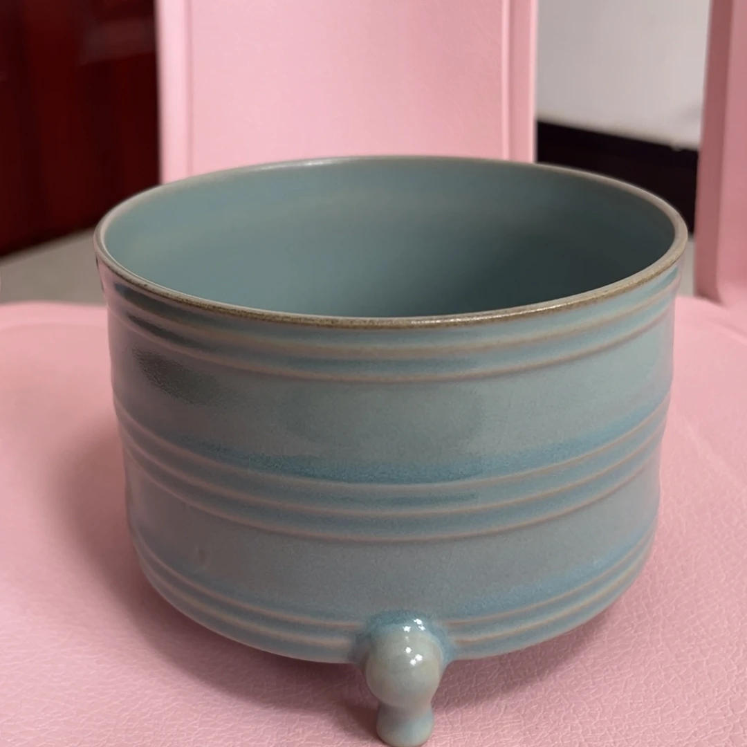 摆件陶邾**人要脱釉不要失圆