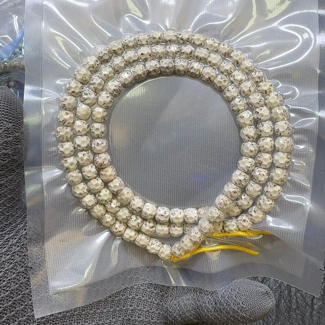 只***生手串星月菩提8*7原生态留白无相