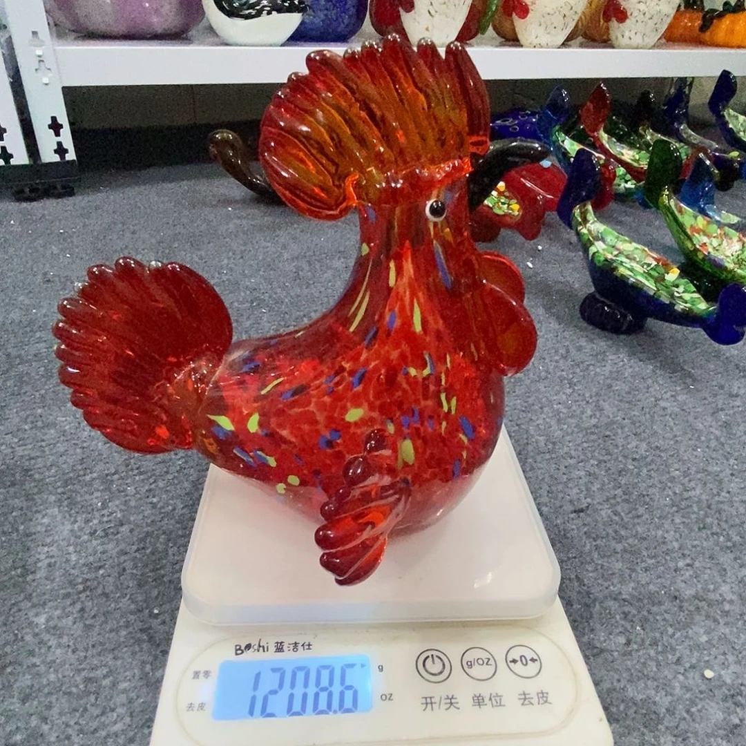 琉璃红色咕咕鸡一个