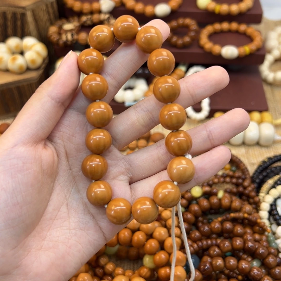 思***朵猴头核桃手串圆珠手串