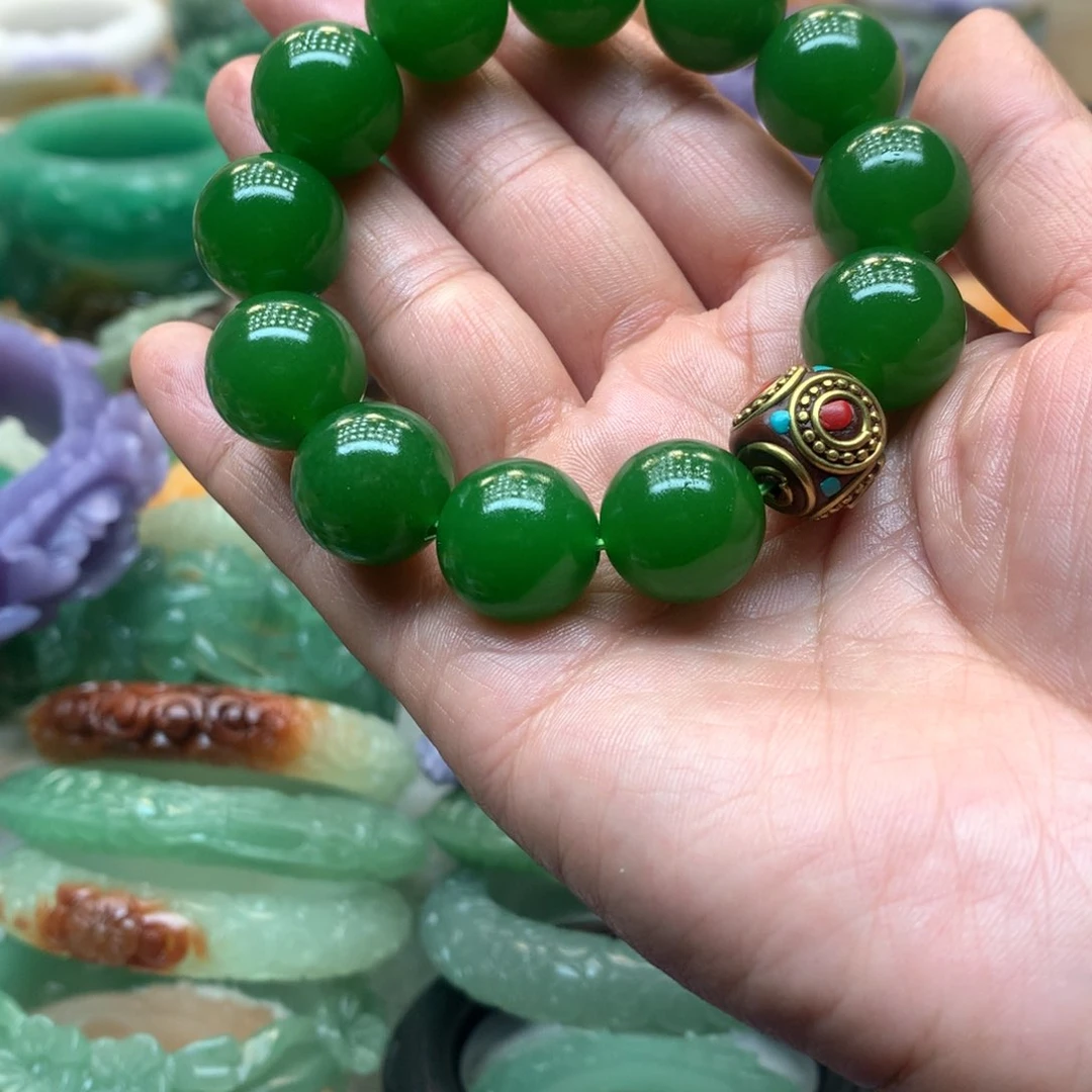 未镶嵌手镯石英质玉