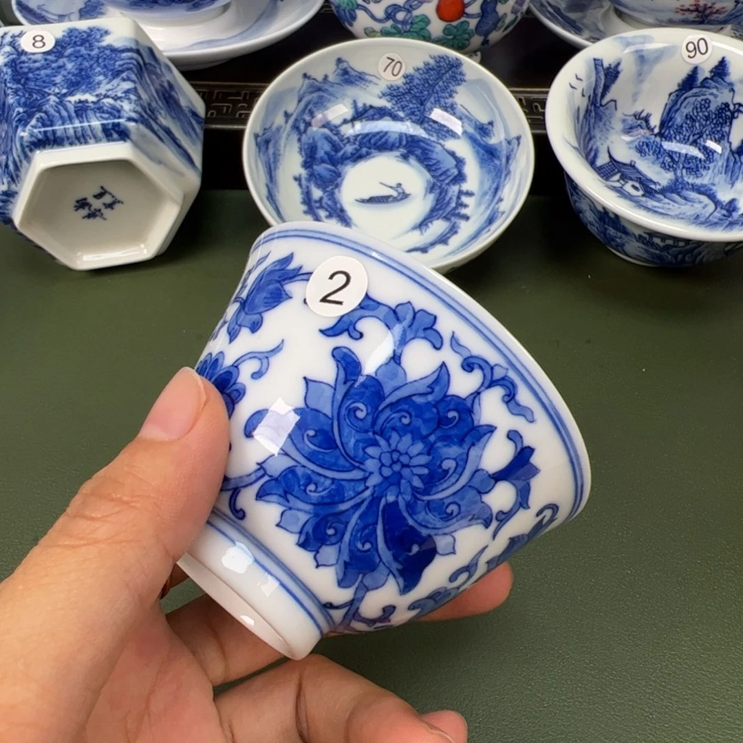 景德镇纯手工纯手绘茶具木木2