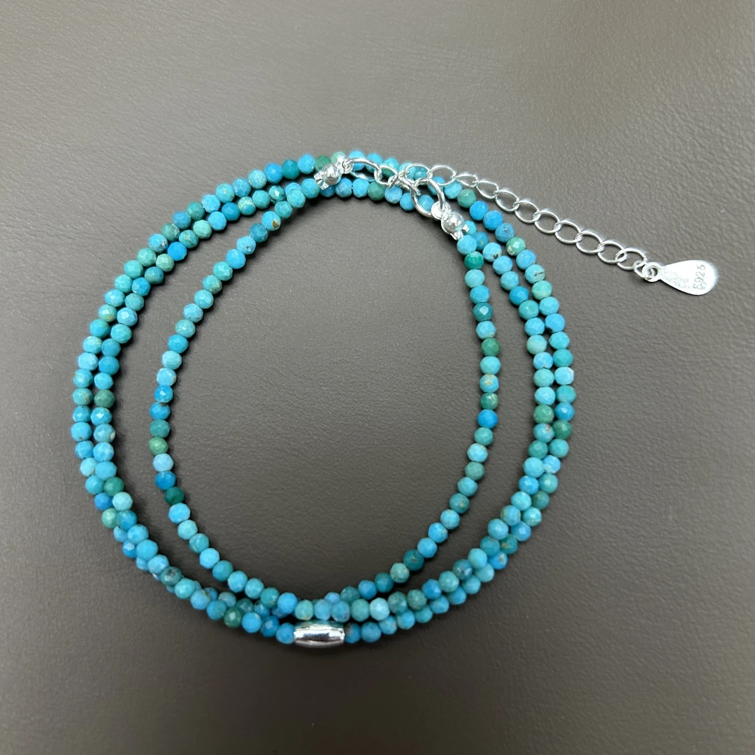 链子925银 0501 925有米米珠项链