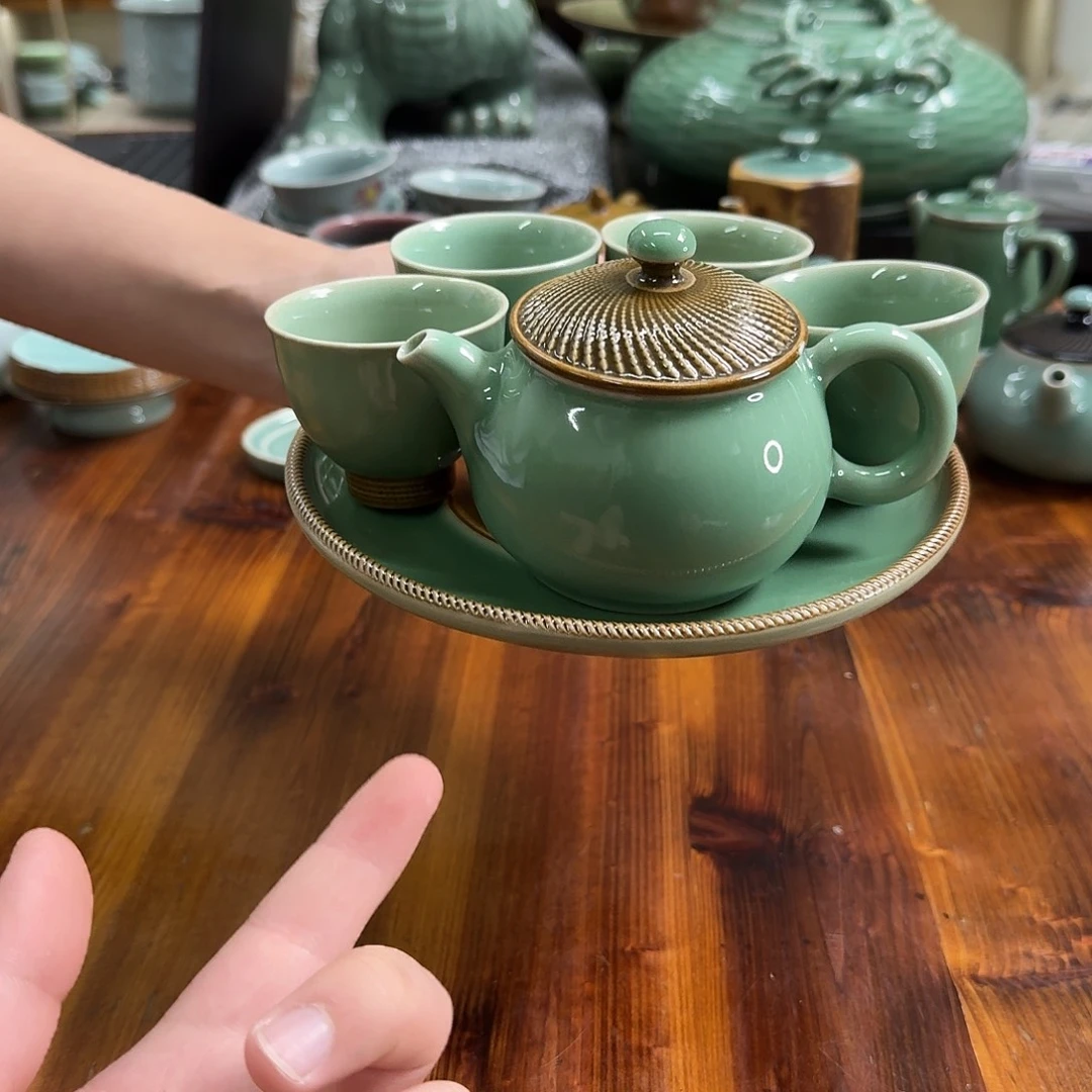 小仲青瓷茶器微瑕8426