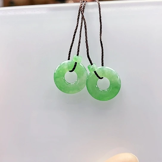 未镶嵌翡翠耳饰幸*花件