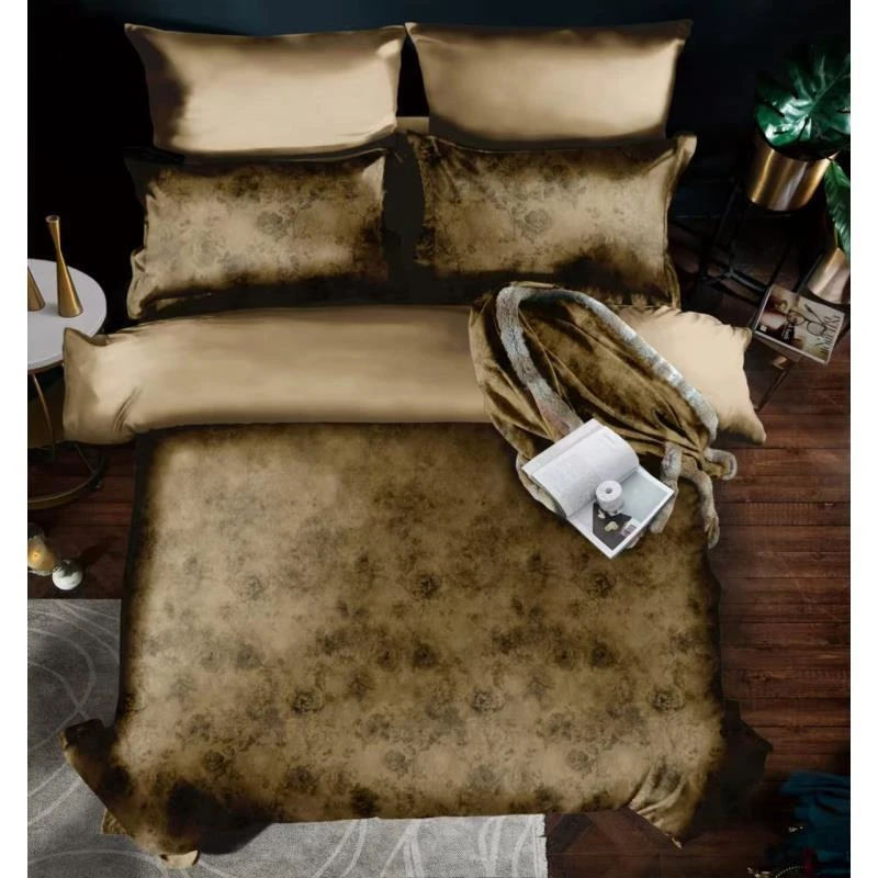 老宋精选- 高奢真丝系列【十三姨】 天丝棉印花 四件套-1856