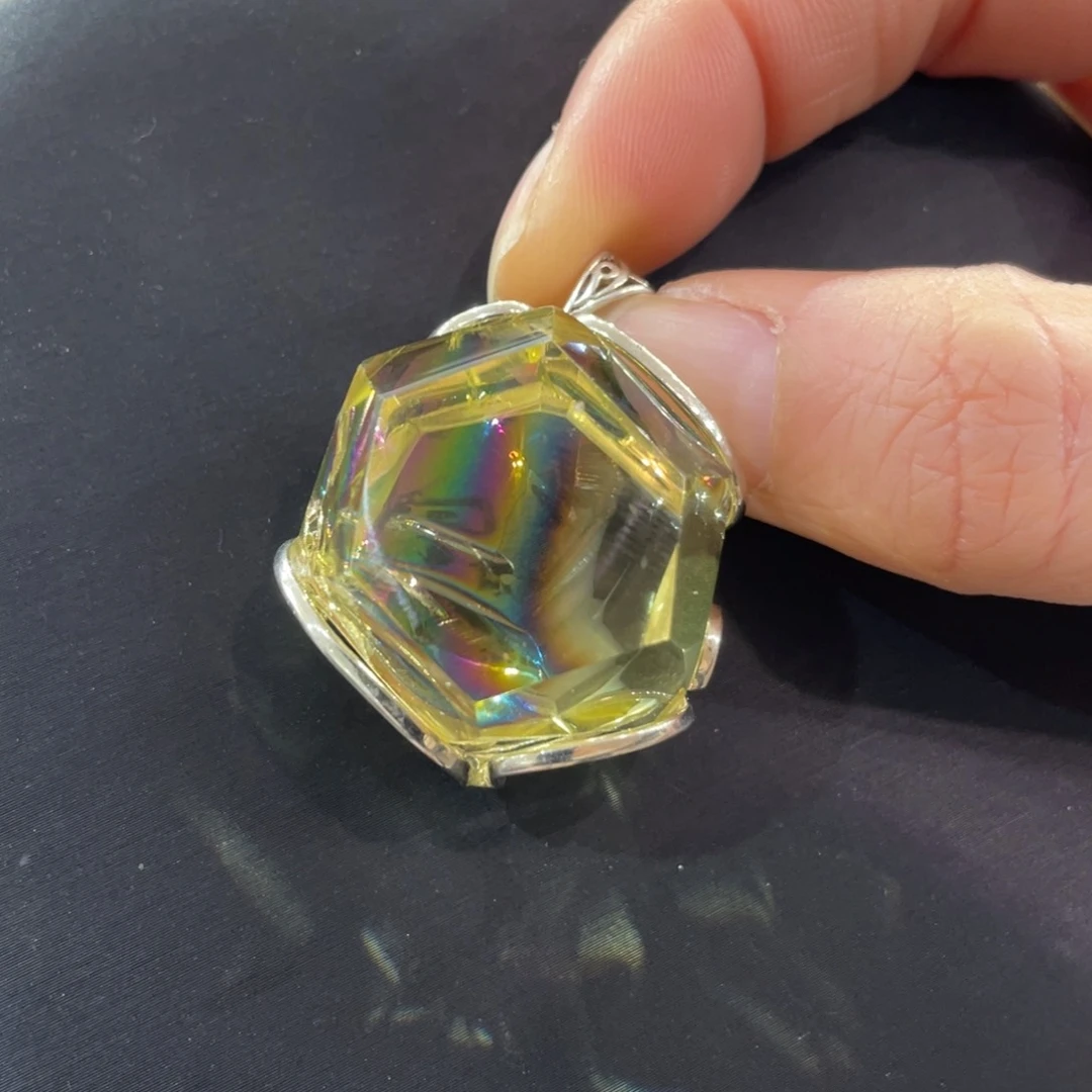 水晶吊坠阿塞合金