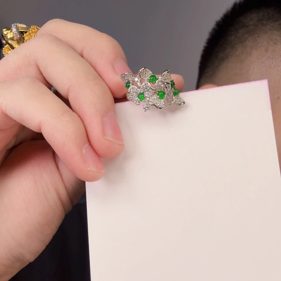 翡翠颈饰未镶嵌一件