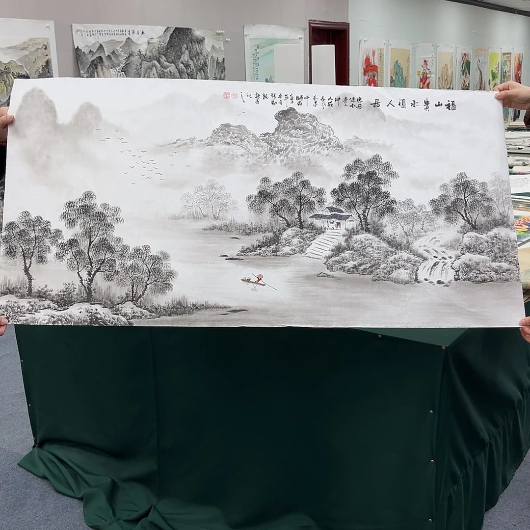 国画宣纸国画作品纯手绘