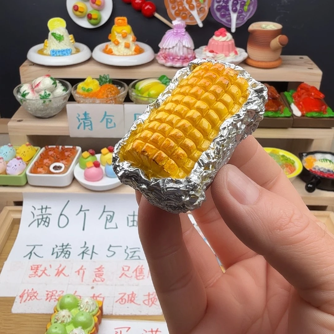 树脂食玩冰箱贴 凭开箱视频售后