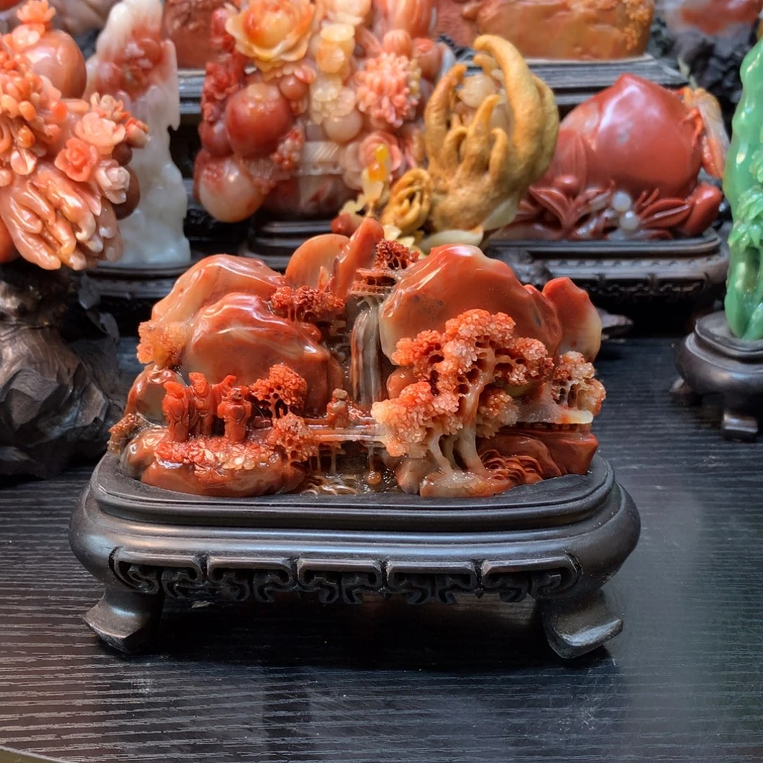 寿山石寿山石摆件