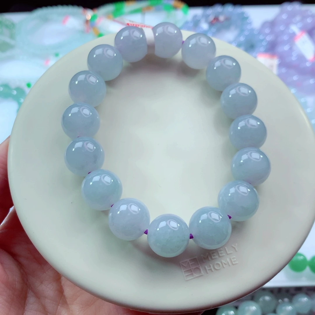 翡翠未镶嵌手链卡13