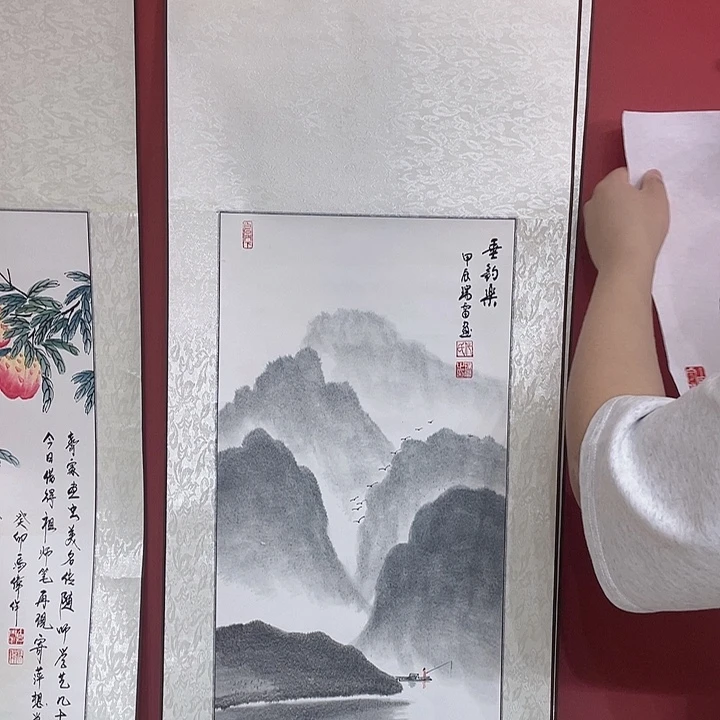 国画冯老师手绘作品