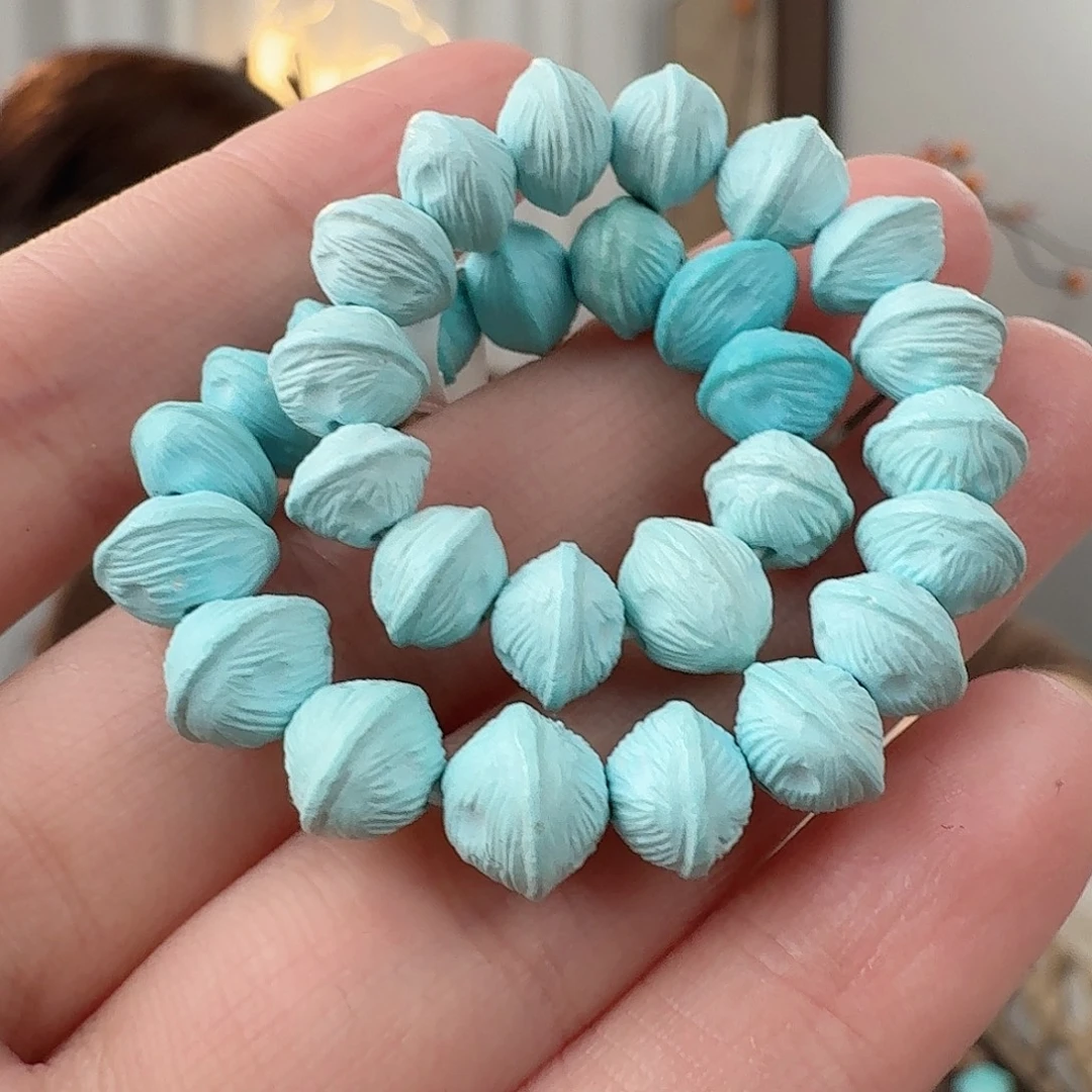 绿松石未镶嵌珠宝半成品