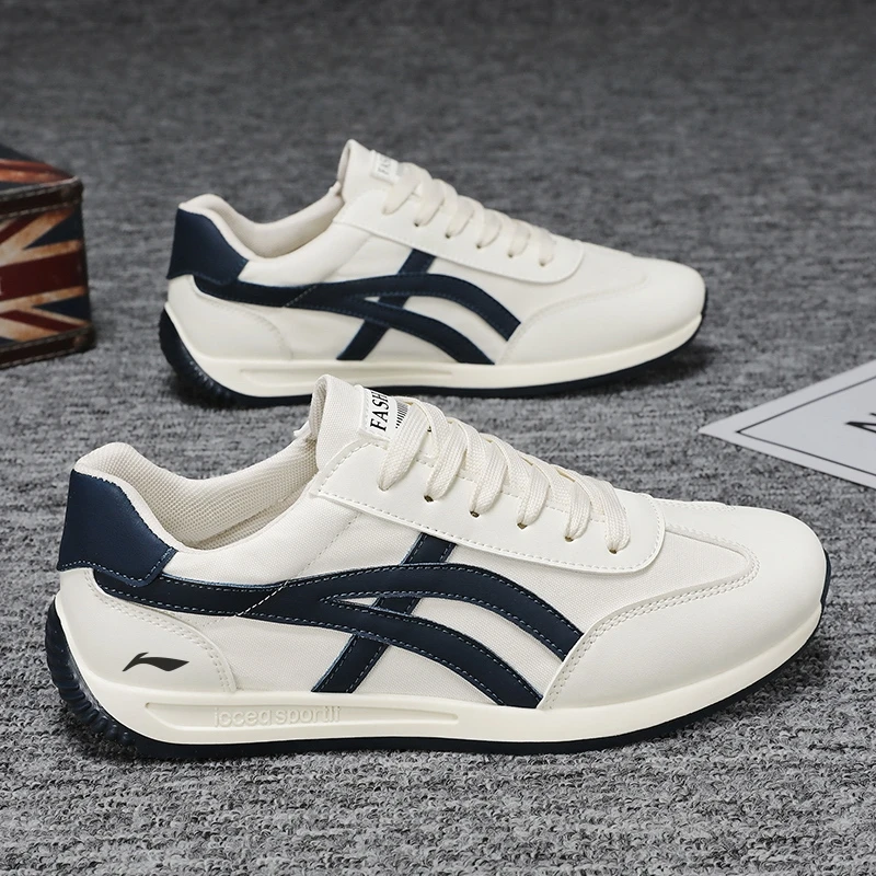 官方正品男鞋阿甘鞋男夏季透气复古潮流运动休闲跑步鞋男