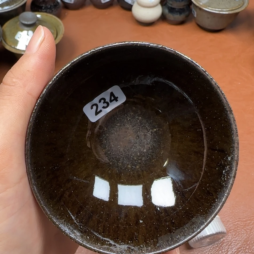 茶盏龙窑柴烧原矿原釉（微瑕）234