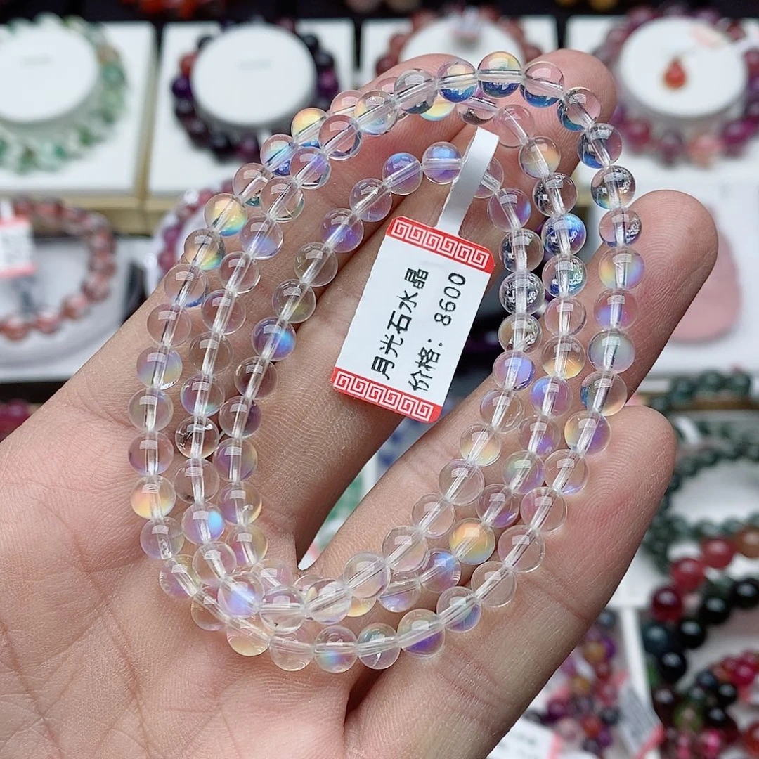 扬***扬月光石手链未镶嵌