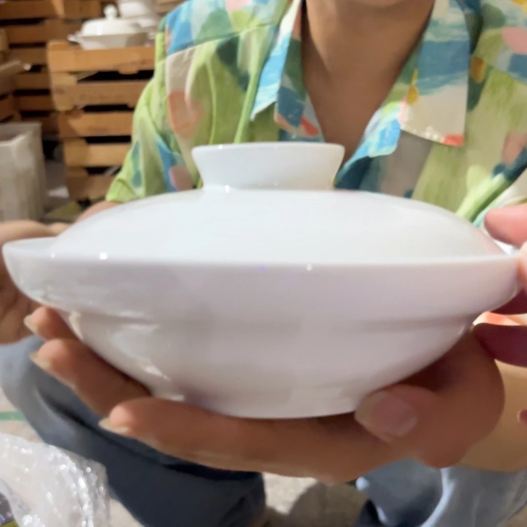 高白泥矮合器2个【微瑕尾货】