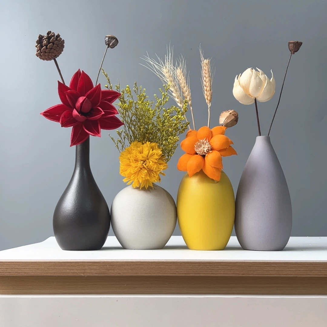 瓶花瓶带花高度20-30厘米左右