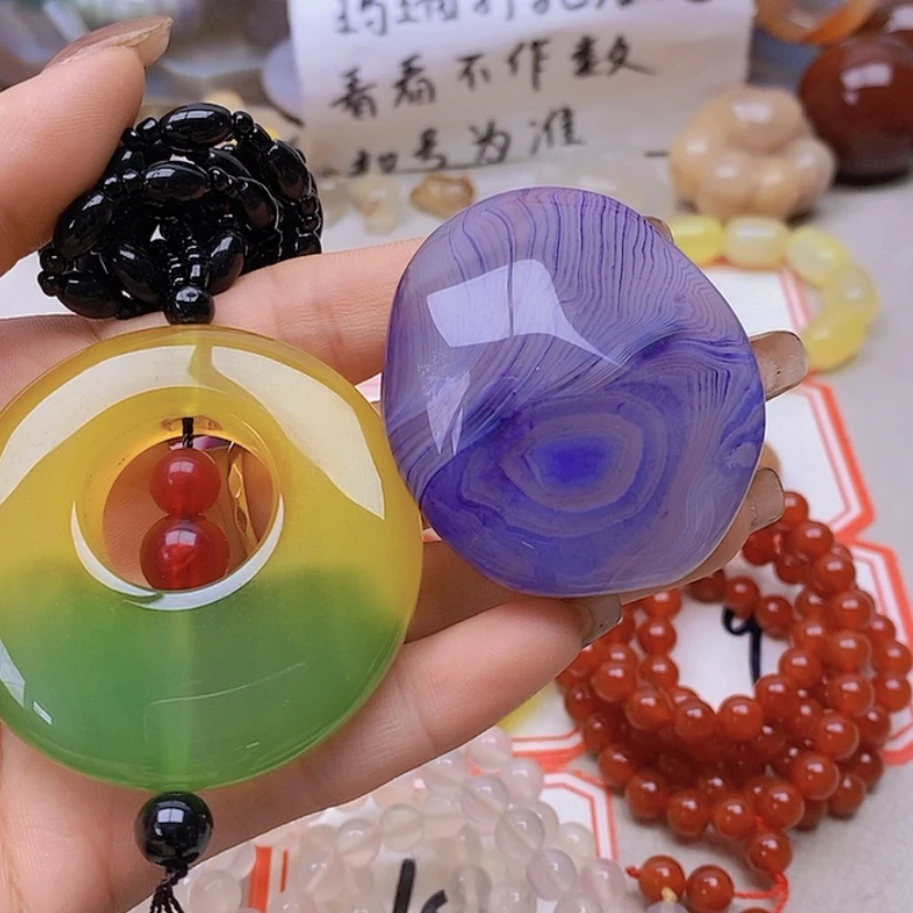 【闪购商品】未镶嵌玛瑙/玉髓珠宝半成品宁*