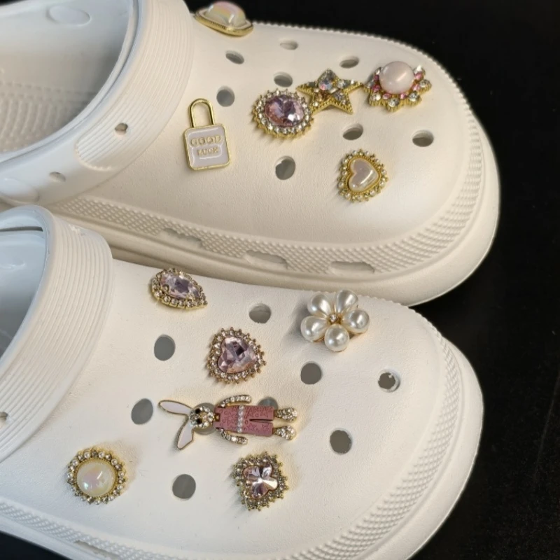 野象鞋扣适用鞋花洞洞鞋配饰高级感兔子先生整套可拆卸装饰