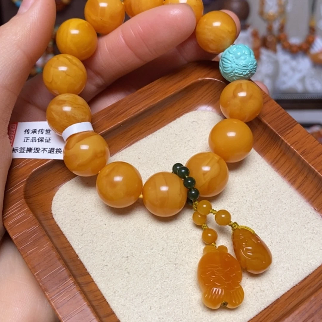 【闪购商品】手链蜜蜡未镶嵌手串