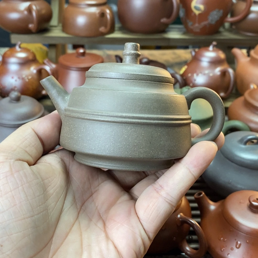 茶壶紫砂宜兴紫砂壶qq180cc