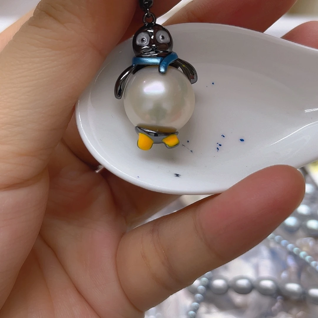 未镶嵌淡水珍珠吊坠或者耳钉