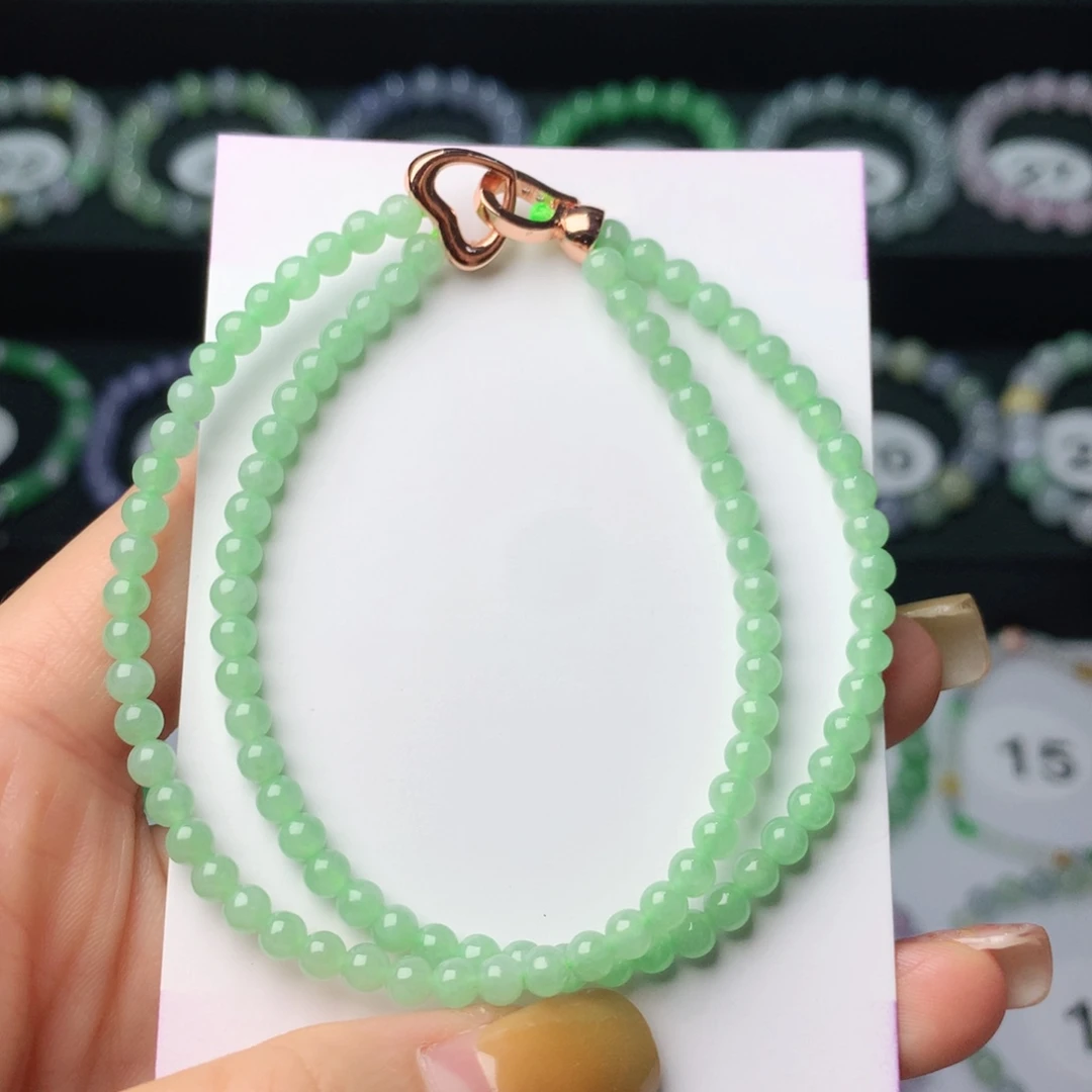 翡翠未镶嵌手链翡翠