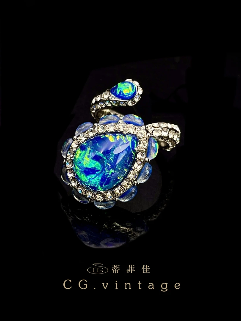 铜合金珐琅戒指 【夏季新款】