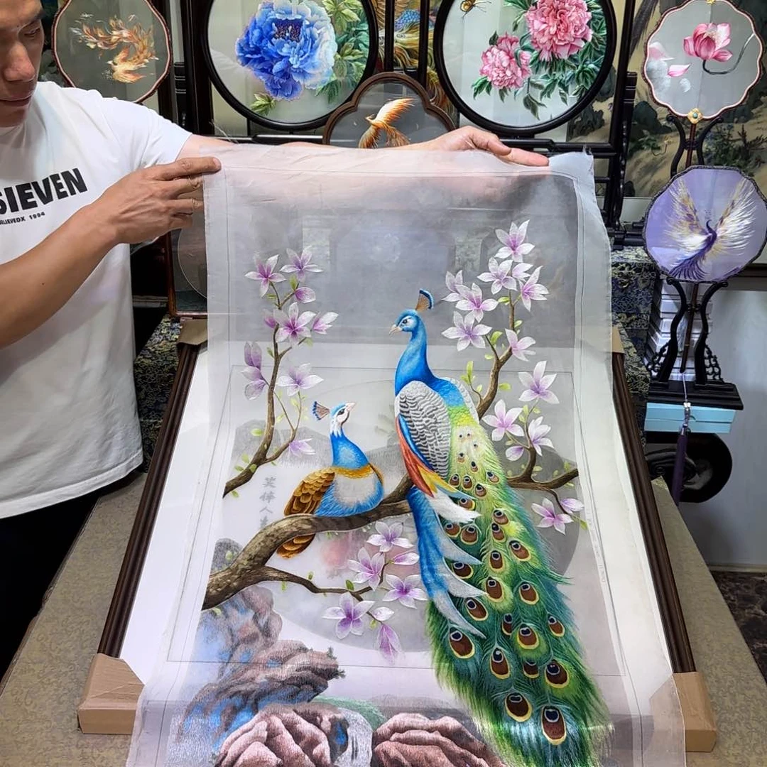 刺绣刺绣工艺精湛独特