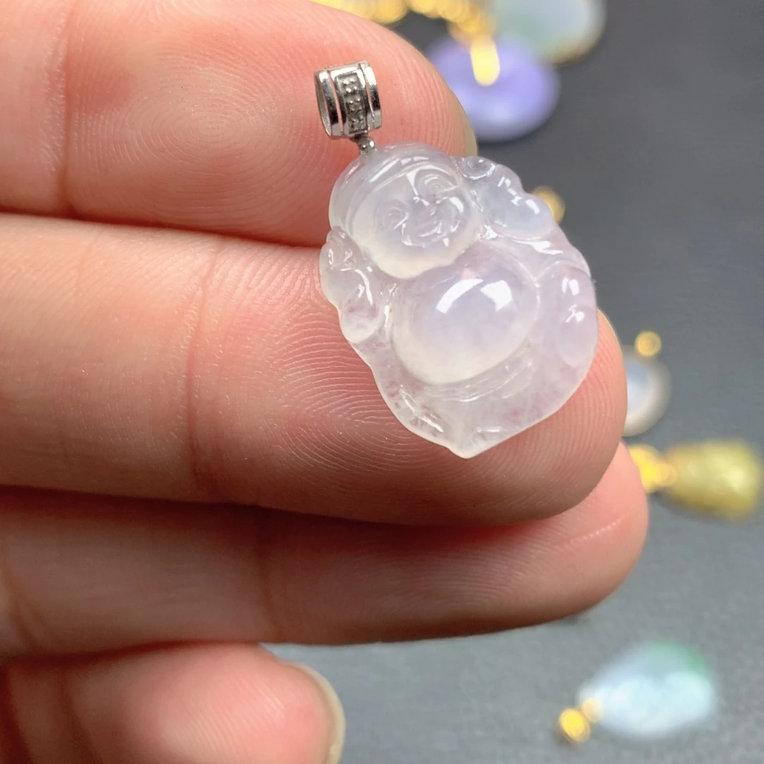 【闪购商品】颈饰18K金镶嵌翡翠翡翠