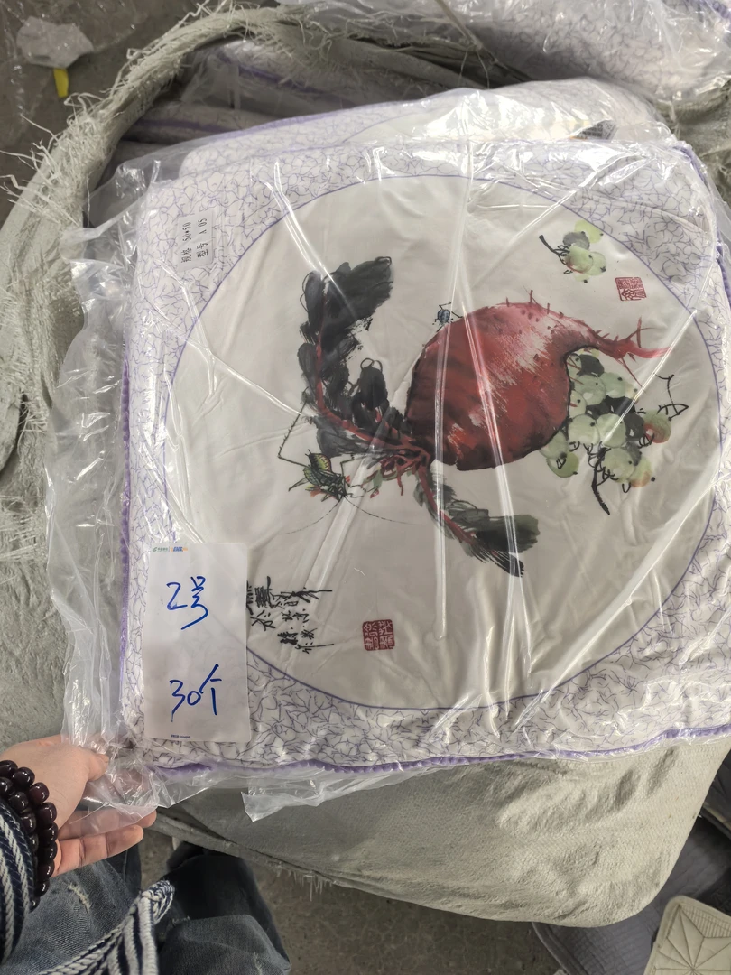 16号小华约50*50国风抱枕2号发1个