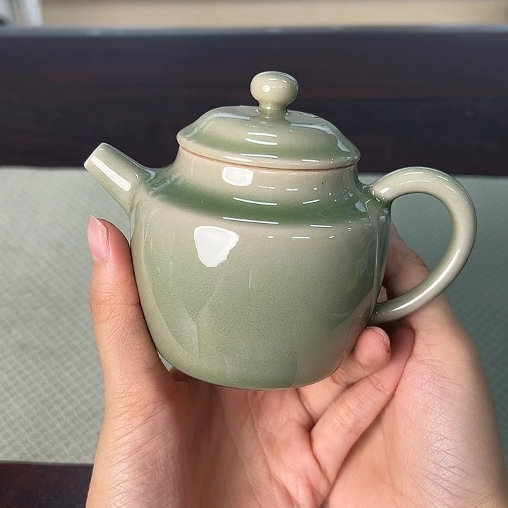 龙泉云间青瓷小米茶器