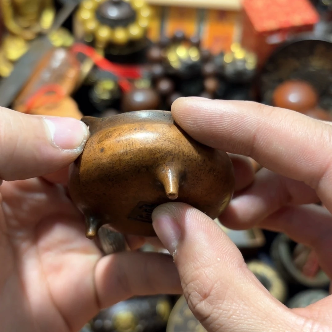 铜器摆件收收藏藏