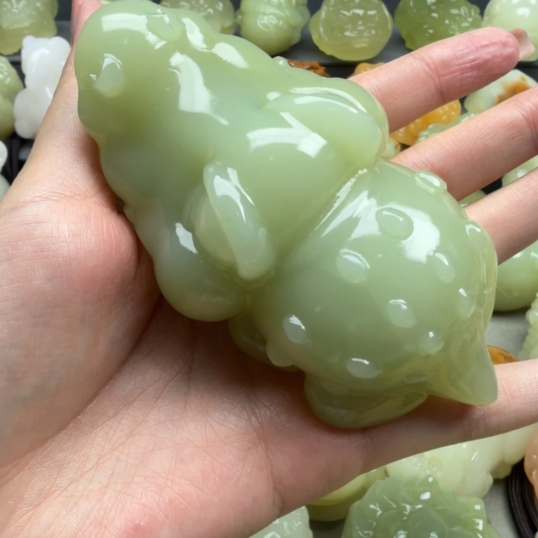 ﹏***ㄣ玉天然桌面摆放摆件