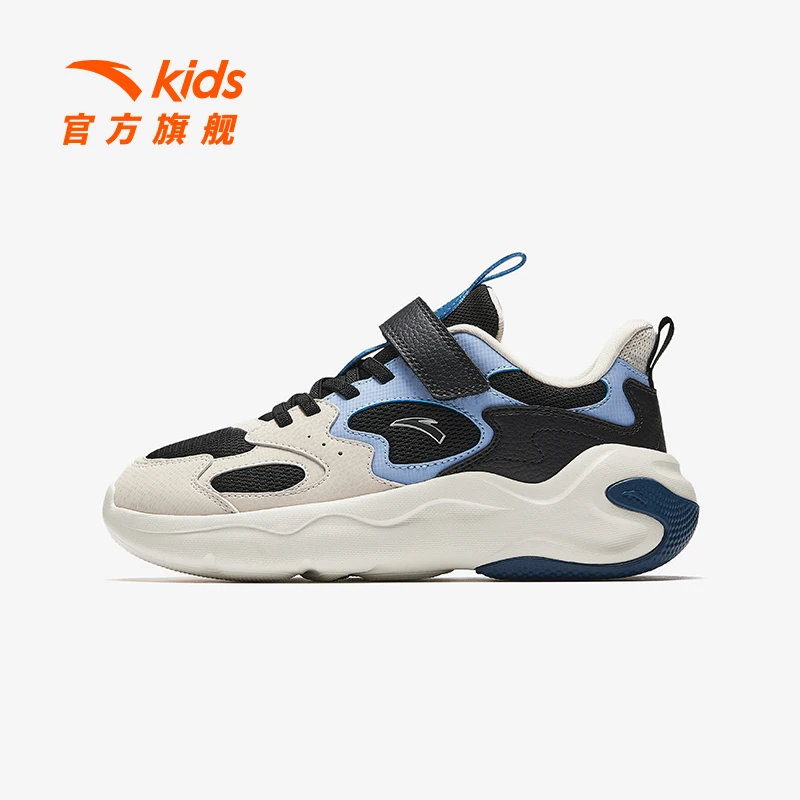安踏儿童夏款男大童运动鞋2025新款透气网面舒适防滑耐磨鞋子