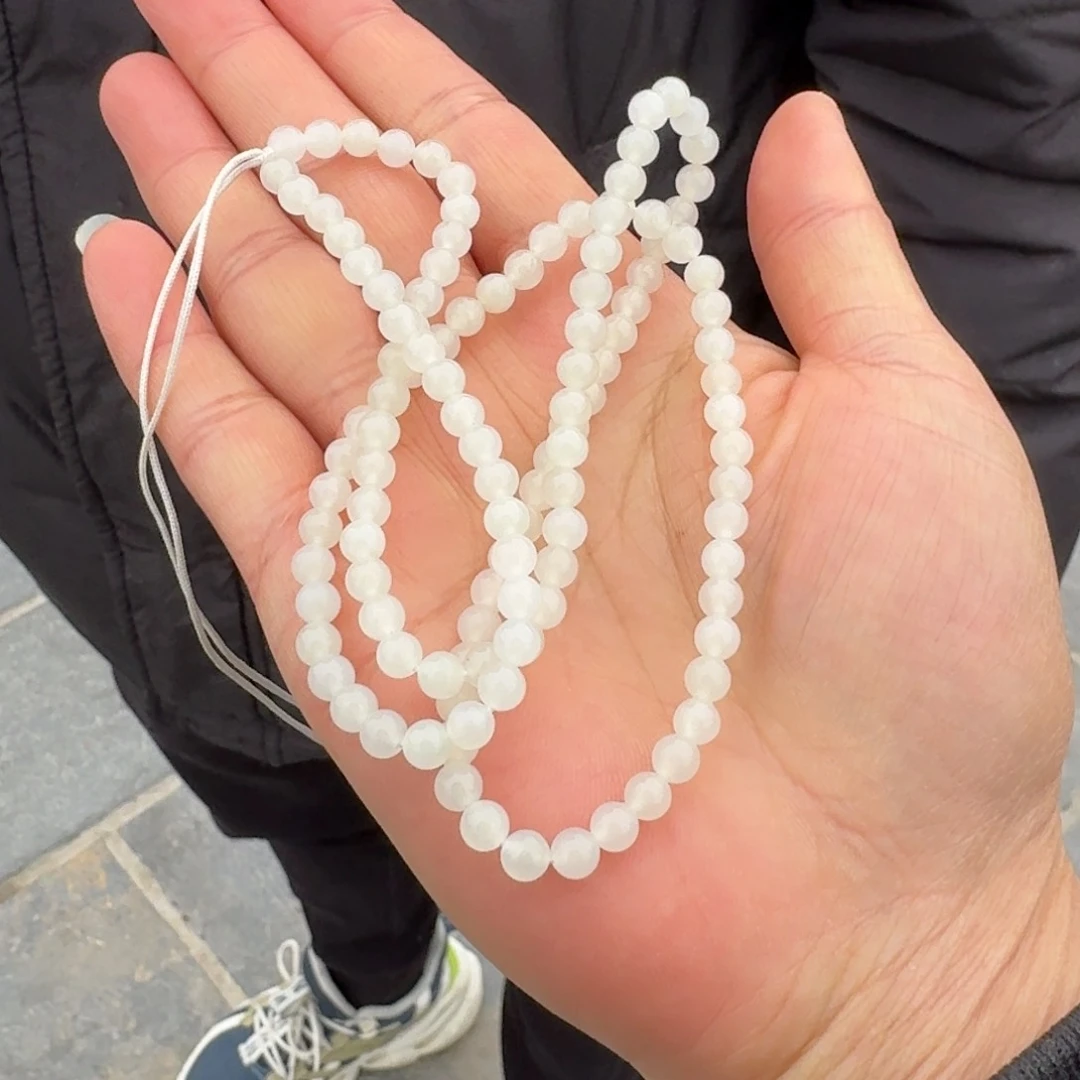 和田玉颈饰未镶嵌和田玉项链卡5➕