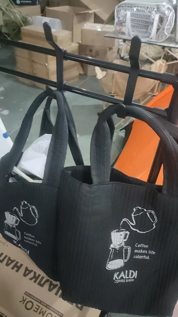 黑色保温加厚保鲜手提袋便当包发1