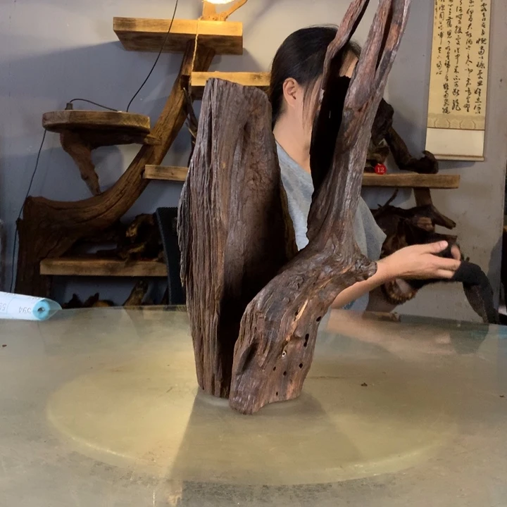 摩***丝天然的云南紫柚木会黄水