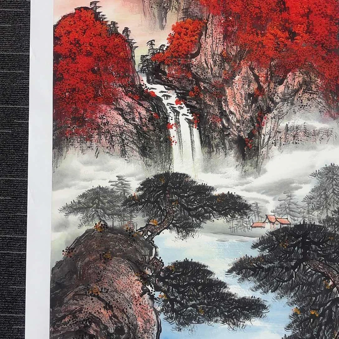 国画国画作品纯手绘