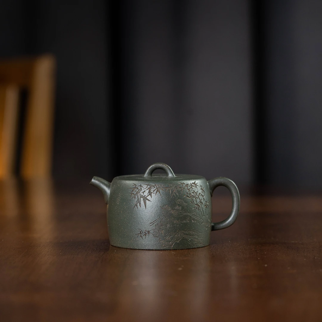 【珽仓破价】桥梁井栏 华曌制 青段 160cc 家用紫砂壶