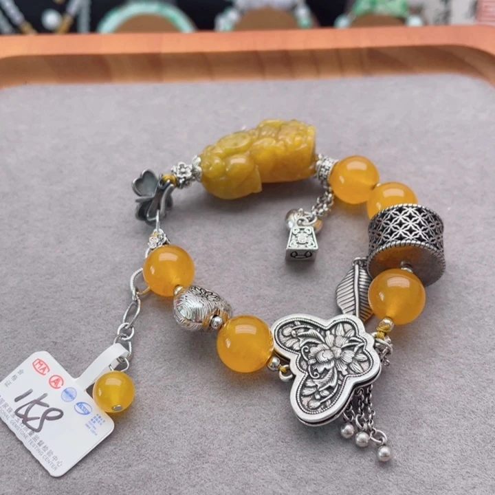 翡翠未镶嵌手链手链