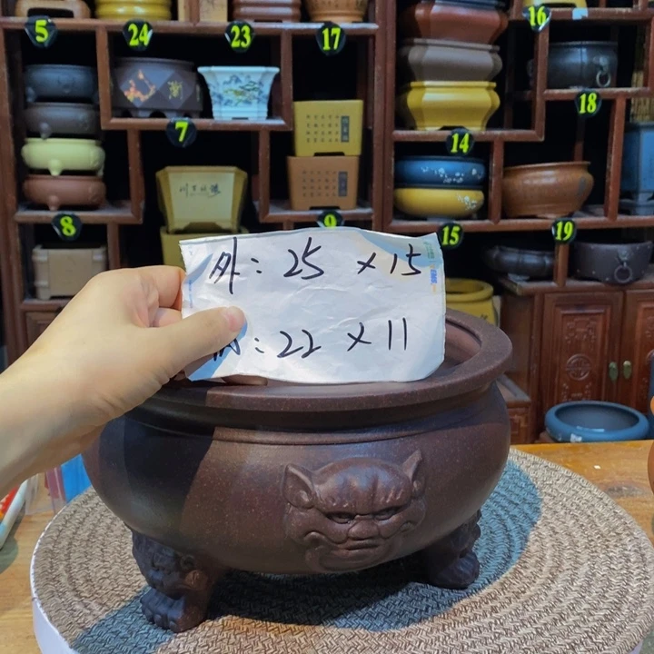 紫砂花盆紫砂艺术